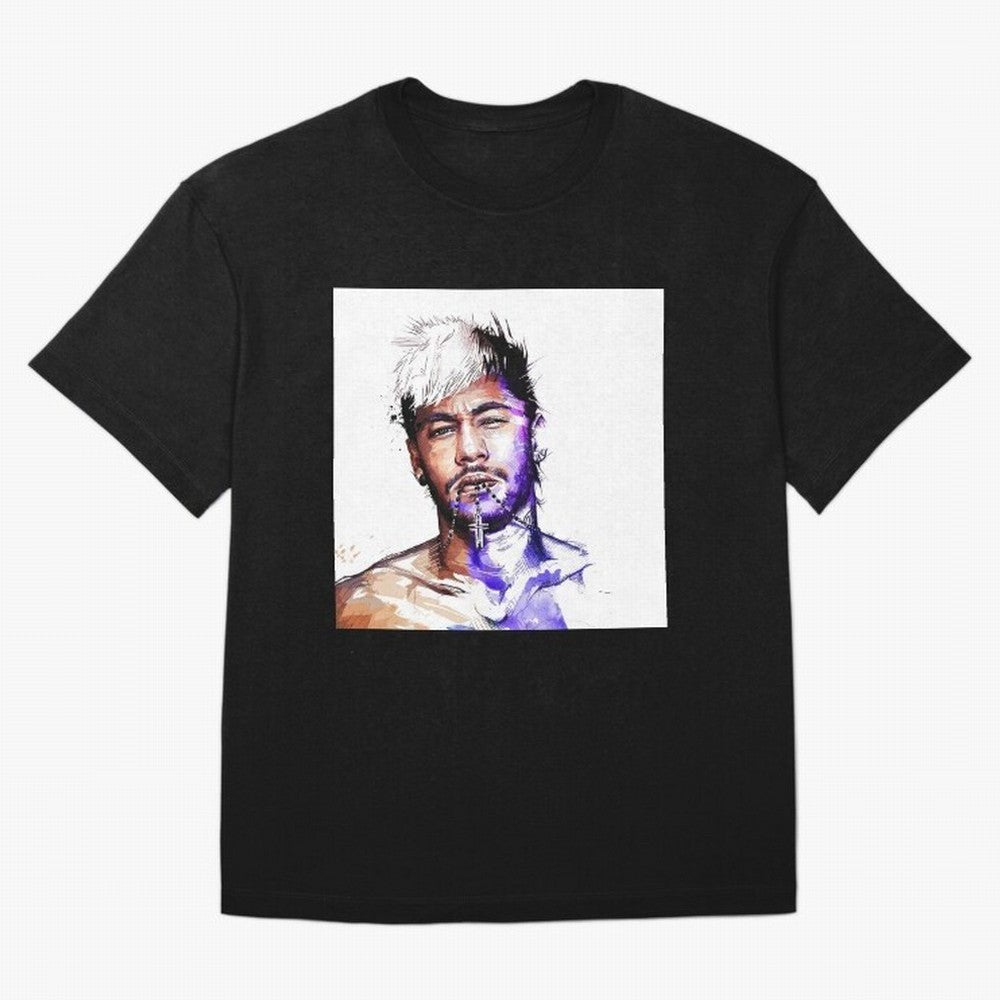 Neymar Style Oversized T-Shirt Stand Proud for Match Day Hype around FIFA World Cup 2026 USA Canada Mexico, Cristiano Ronaldo, France and Portugal, Classic Soccer Heritage, Championship Pressure, Fan Loyalty and International Pride; Perfect for