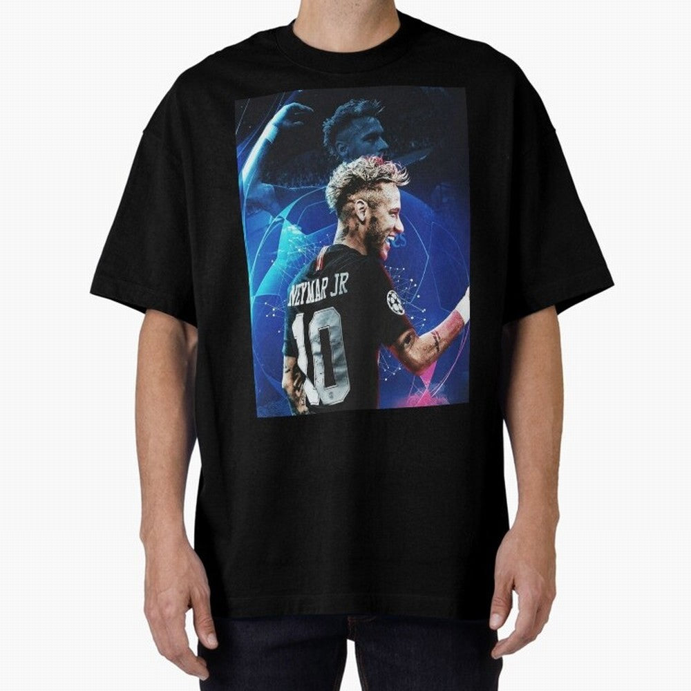 Neymar JR 2#070422 Classic T-Shirt Celebrate Match Day Hype around FIFA World Cup 2026, Messi and Cristiano Ronaldo, England, France and Netherlands, Vintage Soccer Flavor, Modern Football Stars, National Flags and Final Night Emotion; Ideal for