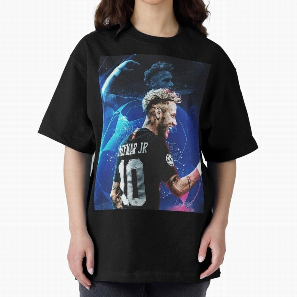 Neymar JR 2#070422 Classic T-Shirt Celebrate Match Day Hype around FIFA World Cup 2026, Messi and Cristiano Ronaldo, England, France and Netherlands, Vintage Soccer Flavor, Modern Football Stars, National Flags and Final Night Emotion; Ideal for