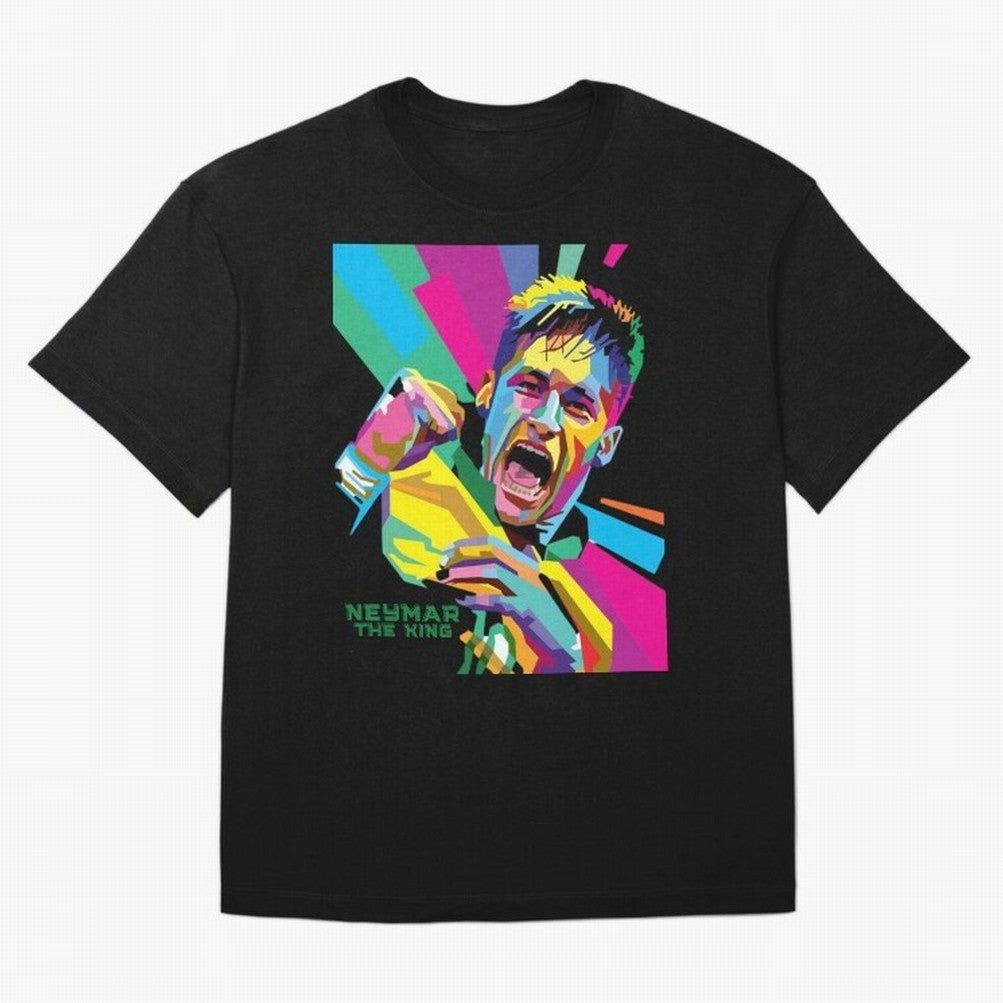 Neymar The King Design Classic T-Shirt Live for the Drama of Global Football Passion for FIFA World Cup 2026 Group Stage, Capturing Neymar, Netherlands, Worldwide Fan Energy, Dramatic Goals, Stadium Lights and Championship Celebrations; Ideal for
