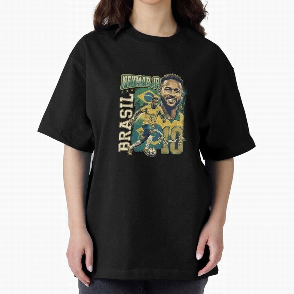 Neymar Jr Brazil Vintage Essential T-Shirt Celebrate Fan Favorites in FIFA World Cup 2026 Group Stage Spirit, Featuring Germany, Messi and Cristiano Ronaldo, Football History, Final Match Energy, Crowd Noise and Once in a Lifetime Moments; Perfect