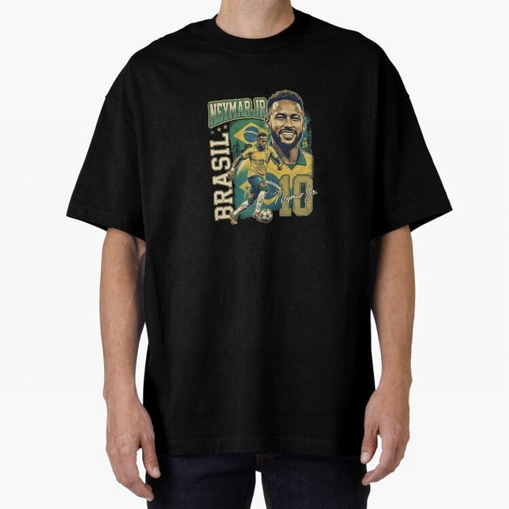 Neymar Jr Brazil Vintage Essential T-Shirt Celebrate Fan Favorites in FIFA World Cup 2026 Group Stage Spirit, Featuring Germany, Messi and Cristiano Ronaldo, Football History, Final Match Energy, Crowd Noise and Once in a Lifetime Moments; Perfect