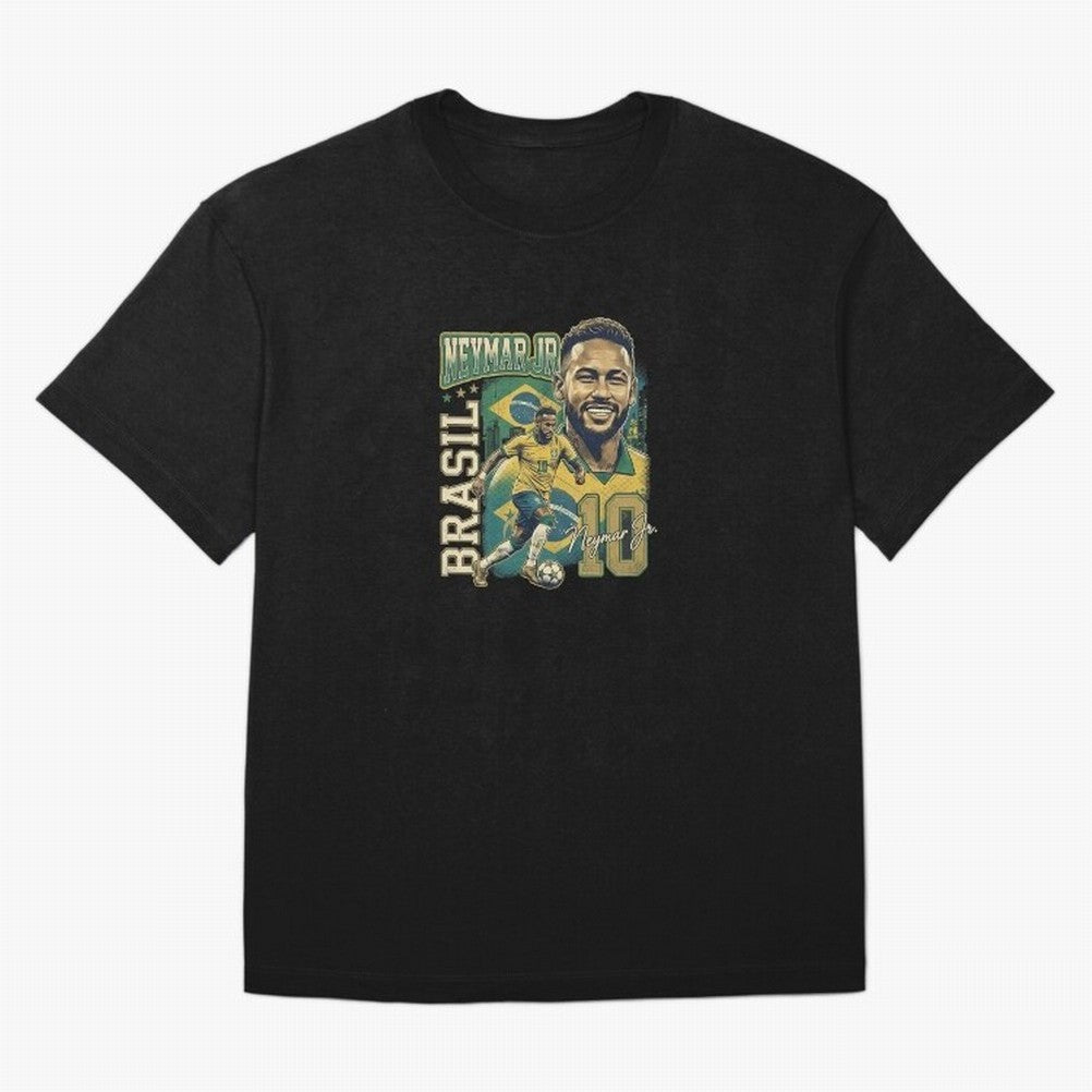 Neymar Jr Brazil Vintage Essential T-Shirt Celebrate Fan Favorites in FIFA World Cup 2026 Group Stage Spirit, Featuring Germany, Messi and Cristiano Ronaldo, Football History, Final Match Energy, Crowd Noise and Once in a Lifetime Moments; Perfect