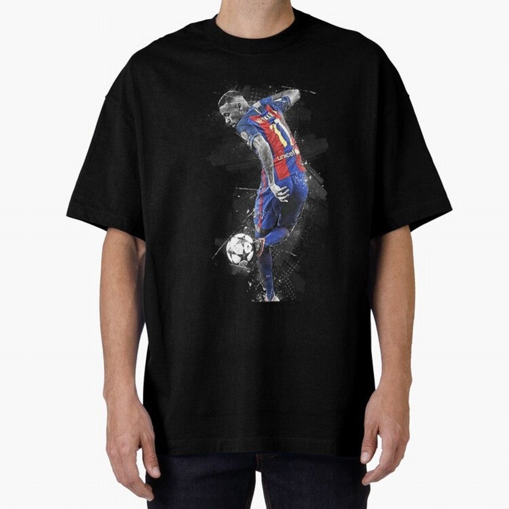 Neymar Neymar Jr Oversized T-Shirt Join the Global Buzz around the FIFA World Cup 2026 Journey through Cristiano Ronaldo Highlights, Portugal Pride, Retro Football Energy, Iconic Rivalries, Trophy Chase Drama and Stadium Atmosphere; Great for Watch
