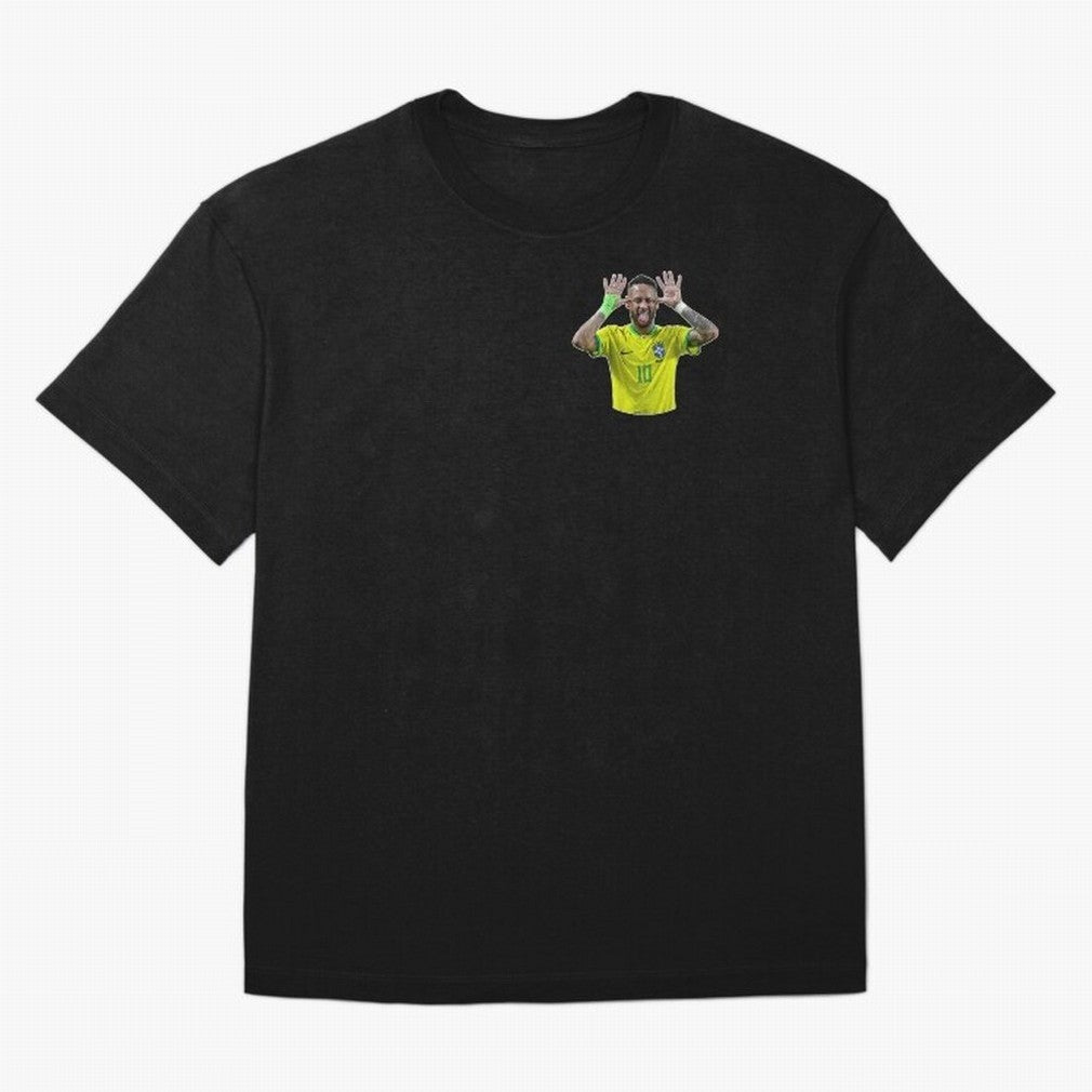 Neymar Oversized T-Shirt Feel the Roar of Match Day Hype around FIFA World Cup 2026, CR7, Portugal, Match Day Excitement, Supporter Culture, Golden Goals and Global Football Passion; Ideal for Passionate Fans Who Love Underdog Stories, Superstar