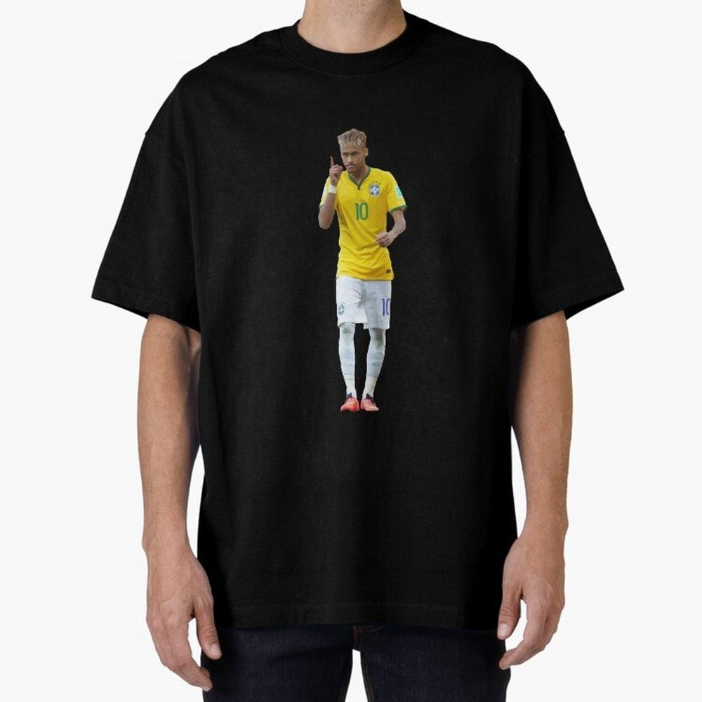 Neymar Jr. Brazil Wpap Classic T-Shirt Celebrate the Road through Global Football Passion for FIFA World Cup 2026 Group Stage, Inspired by Messi and Cristiano Ronaldo, Brazil, Portugal and Argentina, Vintage Soccer Flavor, Modern Football Stars,