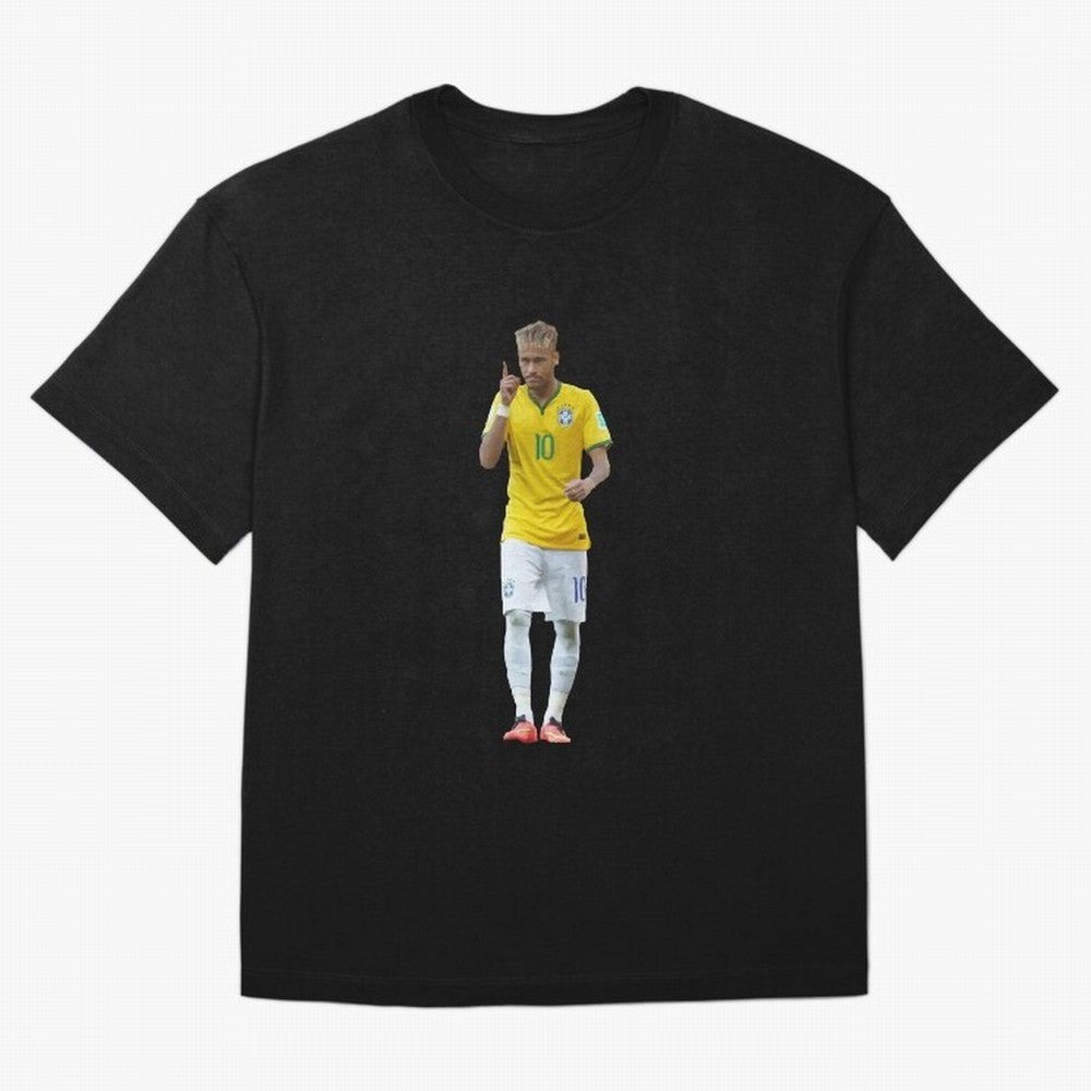 Neymar Jr. Brazil Wpap Classic T-Shirt Celebrate the Road through Global Football Passion for FIFA World Cup 2026 Group Stage, Inspired by Messi and Cristiano Ronaldo, Brazil, Portugal and Argentina, Vintage Soccer Flavor, Modern Football Stars,