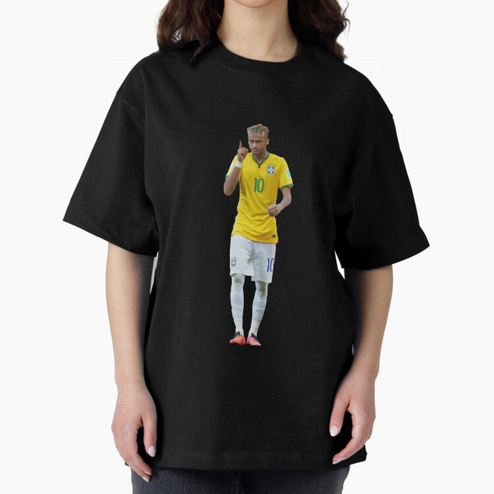 Neymar Jr. Brazil Wpap Classic T-Shirt Celebrate the Road through Global Football Passion for FIFA World Cup 2026 Group Stage, Inspired by Messi and Cristiano Ronaldo, Brazil, Portugal and Argentina, Vintage Soccer Flavor, Modern Football Stars,