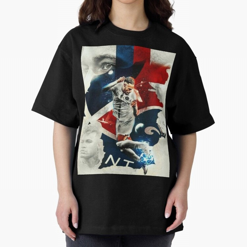 Neymar Art Wallpaper Classic T-Shirt Spotlight Match Day Hype around FIFA World Cup 2026, Messi, CR7 and Mbappe, England, Championship Spirit, Famous Goals, Roaring Crowds and International Football Unity; Created for Match Day Parties, Soccer