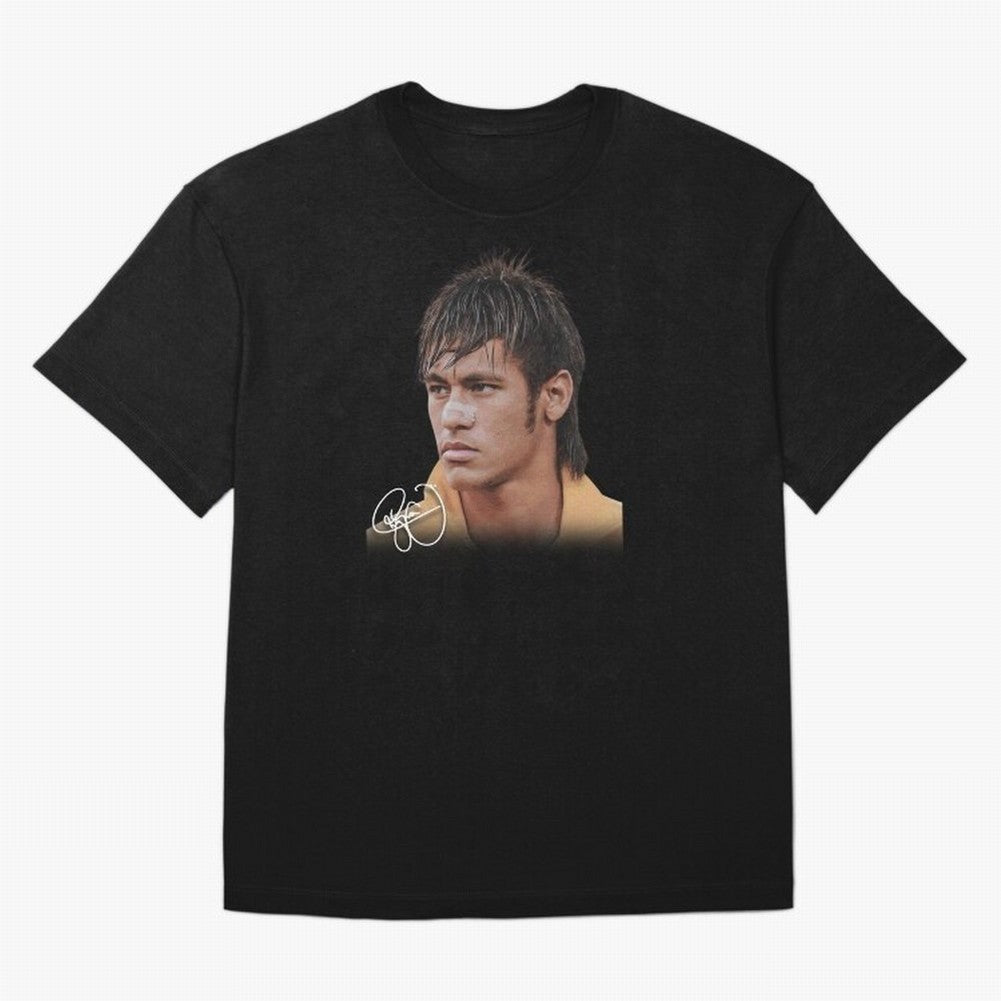 Neymar Jr T-Shirt Big Face Young Neymar Classic T-Shirt Support the Legends of FIFA World Cup 2026 USA Canada Mexico Filled with CR7 and Messi, Argentina Energy, Game Day Rituals, Football Legends, Country Pride and the Road to the Final; Perfect