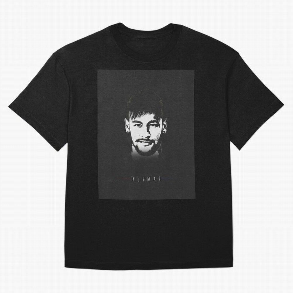 Designs by Neymar Illustration Classic T-Shirt Discover FIFA World Cup 2026 for Fans of Mbappe and Neymar and France and Portugal, Bringing Sports Nostalgia, International Competition, Famous Players and Unforgettable Victories; Great for