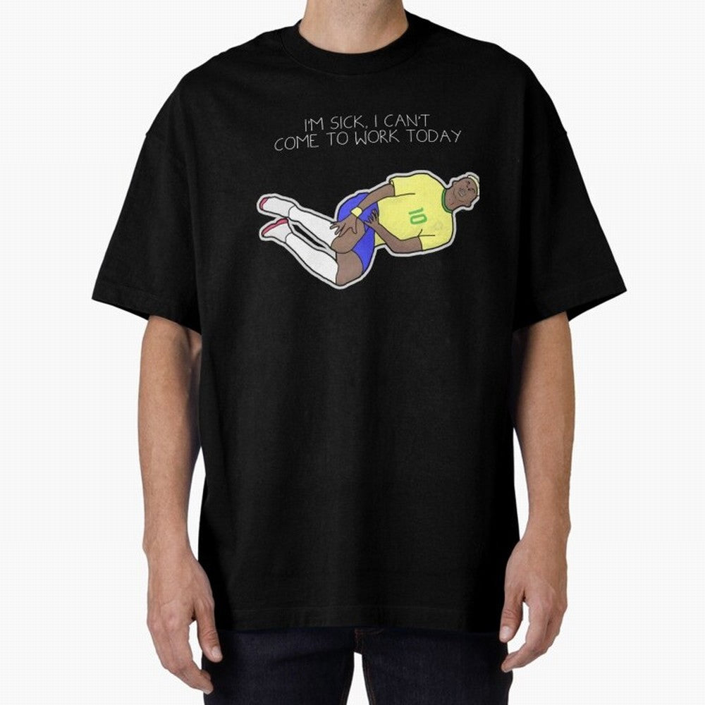 Neymar Neymar Jr rolling Oversized T-Shirt Celebrate Unforgettable Nights in Global Football Passion for FIFA World Cup 2026 USA Canada Mexico, Capturing Cristiano Ronaldo, Haaland and CR7, Germany, Retro Football Energy, Iconic Rivalries, Trophy