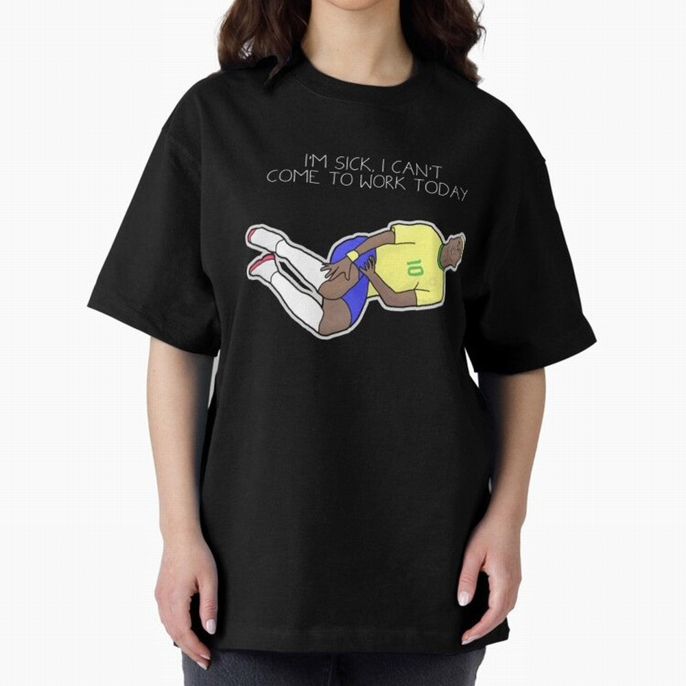 Neymar Neymar Jr rolling Oversized T-Shirt Celebrate Unforgettable Nights in Global Football Passion for FIFA World Cup 2026 USA Canada Mexico, Capturing Cristiano Ronaldo, Haaland and CR7, Germany, Retro Football Energy, Iconic Rivalries, Trophy