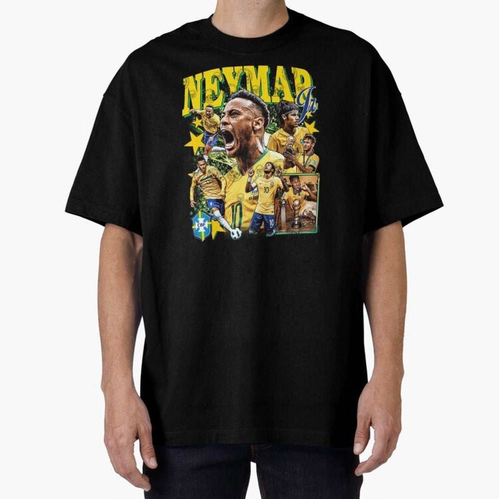 Neymar JR Classic T-Shirt Celebrate Classic Football Spirit in FIFA World Cup 2026 for Fans of Neymar and Spain, Bringing Tournament Hype, Historic Matchups, Family Viewing Parties and Global Sports Pride; Perfect for Supporters Who Want Bold