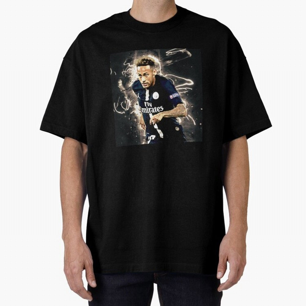 Neymar Run Oversized T-Shirt Follow the Road to the FIFA World Cup 2026 USA Canada Mexico Journey through Haaland and Mbappe Highlights, England and Germany Pride, Tournament Hype, Historic Matchups, Family Viewing Parties and Global Sports Pride;