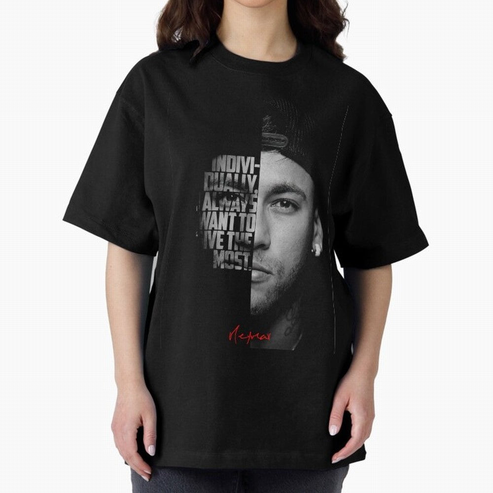Black and white Neymar Jr quote. Classic T-Shirt Follow the Road to FIFA World Cup 2026 Group Stage Inspired by Haaland, Brazil, Portugal and Argentina Energy, Stadium Chants, National Pride, Trophy Dreams and Unforgettable Football Memories;