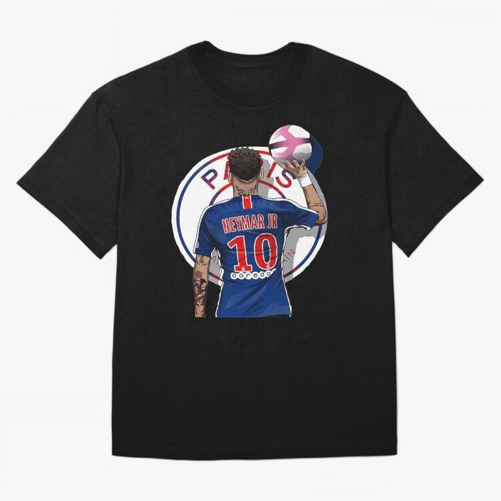 Art Neymar Illustration Classic T-Shirt Remember Global Football Passion for FIFA World Cup 2026, Built around CR7 and Messi, England and Germany, Worldwide Fan Energy, Dramatic Goals, Stadium Lights and Championship Celebrations; Perfect for