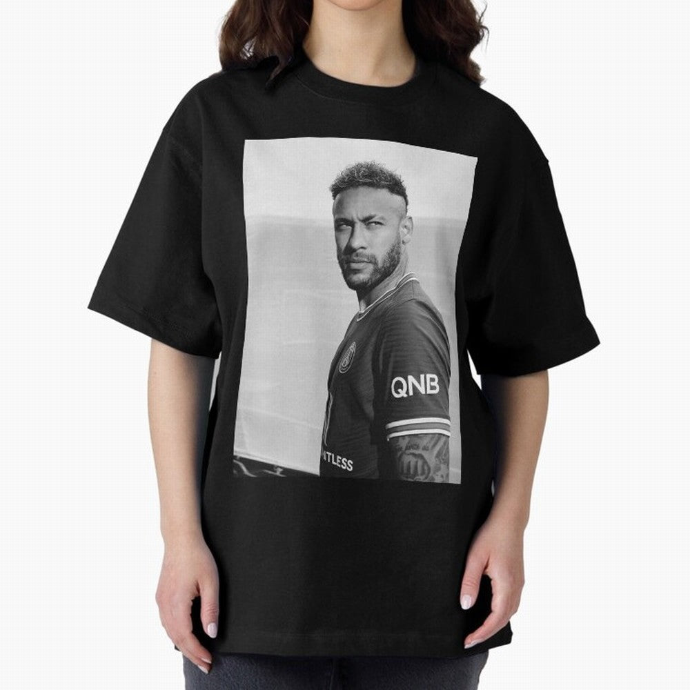 Cool Neymar Oversized T-Shirt Celebrate Fan Culture around Global Football Passion for FIFA World Cup 2026 USA Canada Mexico, Filled with Mbappe, Argentina and Brazil, Fan Favorite Moments, National Team Passion, Big Match Drama and Soccer History;
