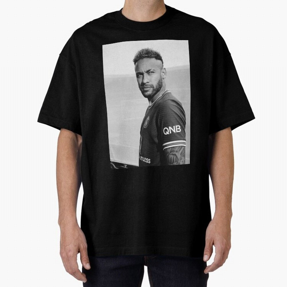 Cool Neymar Oversized T-Shirt Celebrate Fan Culture around Global Football Passion for FIFA World Cup 2026 USA Canada Mexico, Filled with Mbappe, Argentina and Brazil, Fan Favorite Moments, National Team Passion, Big Match Drama and Soccer History;