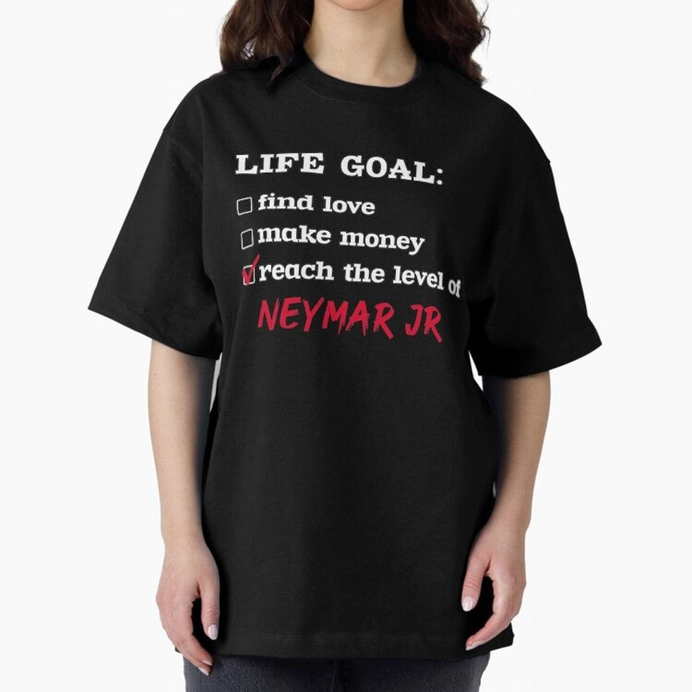 Life goal Neymar Jr Classic T-Shirt Turn Football Passion into FIFA World Cup 2026 for Fans of Haaland and Mbappe and Portugal, Bringing Football Festival Excitement, Trophy Ambitions, Country Rivalries and Star Player Buzz; Built for Supporters