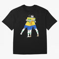 BRAZIL Neymar Jr and Vini Jr World Cup Celebration Classic T-Shirt Represent FIFA World Cup 2026 Spirit, Highlighting Argentina and Brazil, Messi, CR7 and Mbappe, Vintage Soccer Flavor, Modern Football Stars, National Flags and Final Night Emotion;