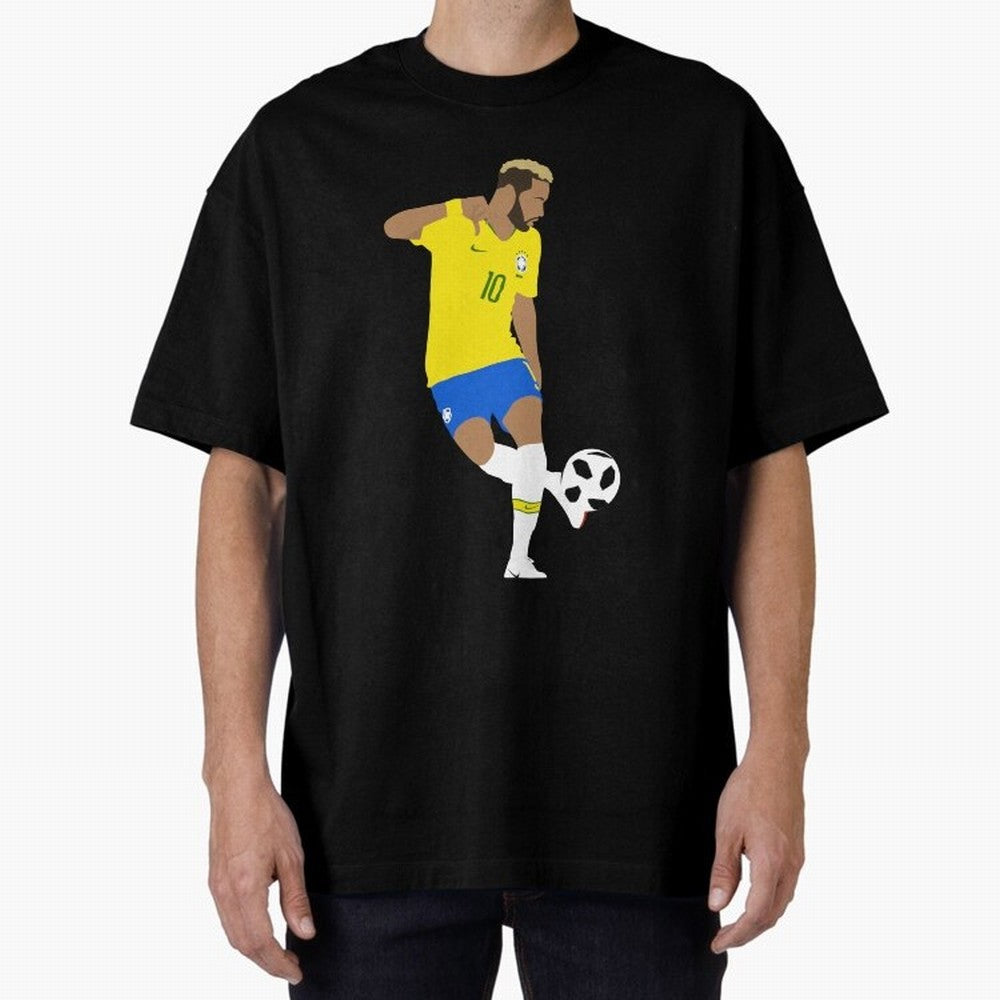 Neymar Jr minimalist design Classic T-Shirt Feel Match Day Hype around FIFA World Cup 2026 USA Canada Mexico, Messi, Germany, Vintage Soccer Flavor, Modern Football Stars, National Flags and Final Night Emotion; Great for Watch Parties, Sports