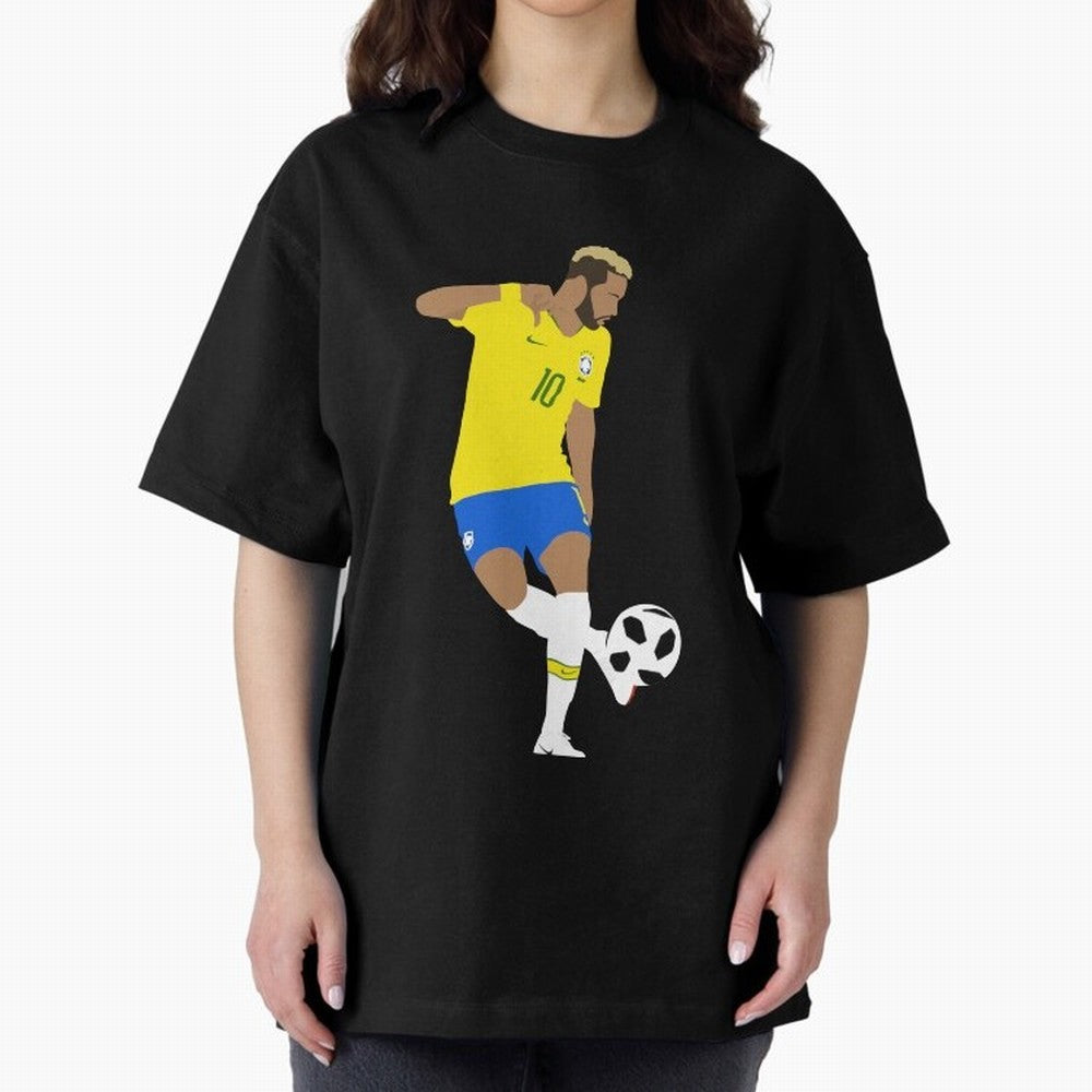 Neymar Jr minimalist design Classic T-Shirt Feel Match Day Hype around FIFA World Cup 2026 USA Canada Mexico, Messi, Germany, Vintage Soccer Flavor, Modern Football Stars, National Flags and Final Night Emotion; Great for Watch Parties, Sports