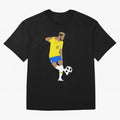 Neymar Jr minimalist design Classic T-Shirt Feel Match Day Hype around FIFA World Cup 2026 USA Canada Mexico, Messi, Germany, Vintage Soccer Flavor, Modern Football Stars, National Flags and Final Night Emotion; Great for Watch Parties, Sports