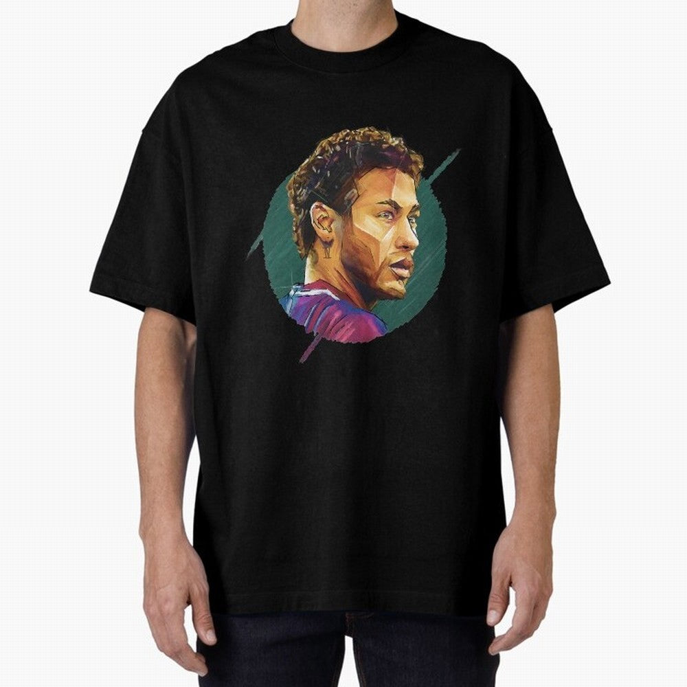 Geometric Neymar Classic T-Shirt Show Support during Match Day Hype around FIFA World Cup 2026, Haaland and Mbappe, France, Football Passion, Legendary Performances, Festival Vibes and Supporter Community; Perfect for People Who Love Argentina,