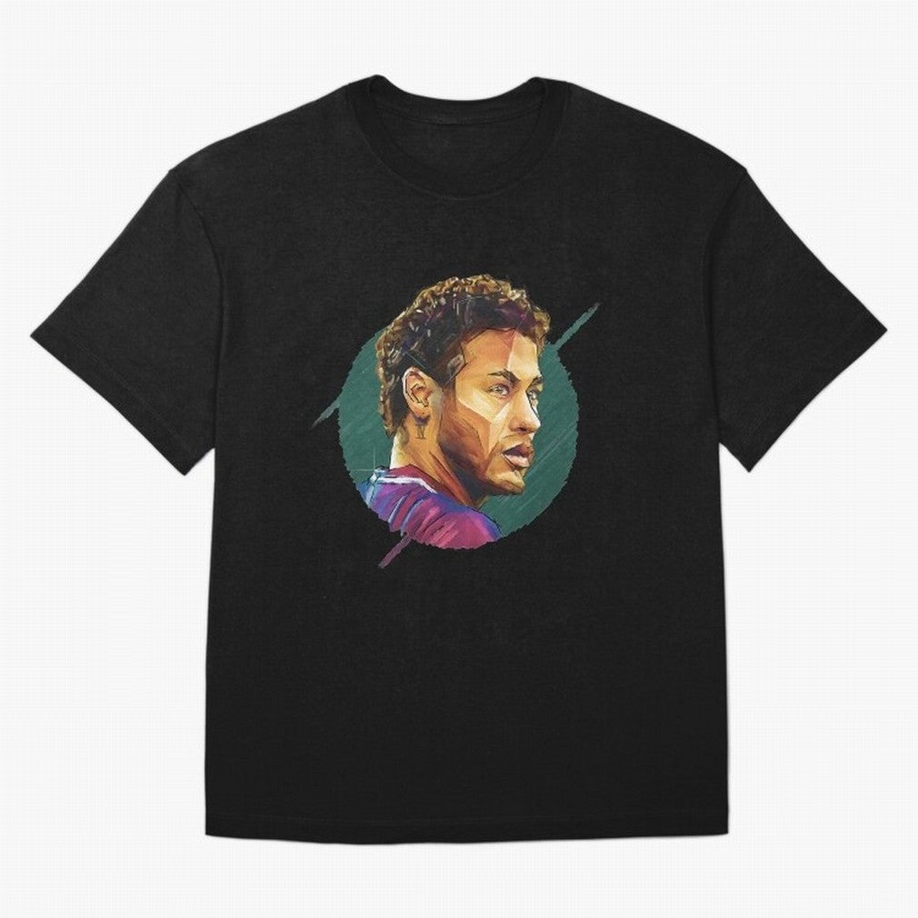 Geometric Neymar Classic T-Shirt Show Support during Match Day Hype around FIFA World Cup 2026, Haaland and Mbappe, France, Football Passion, Legendary Performances, Festival Vibes and Supporter Community; Perfect for People Who Love Argentina,