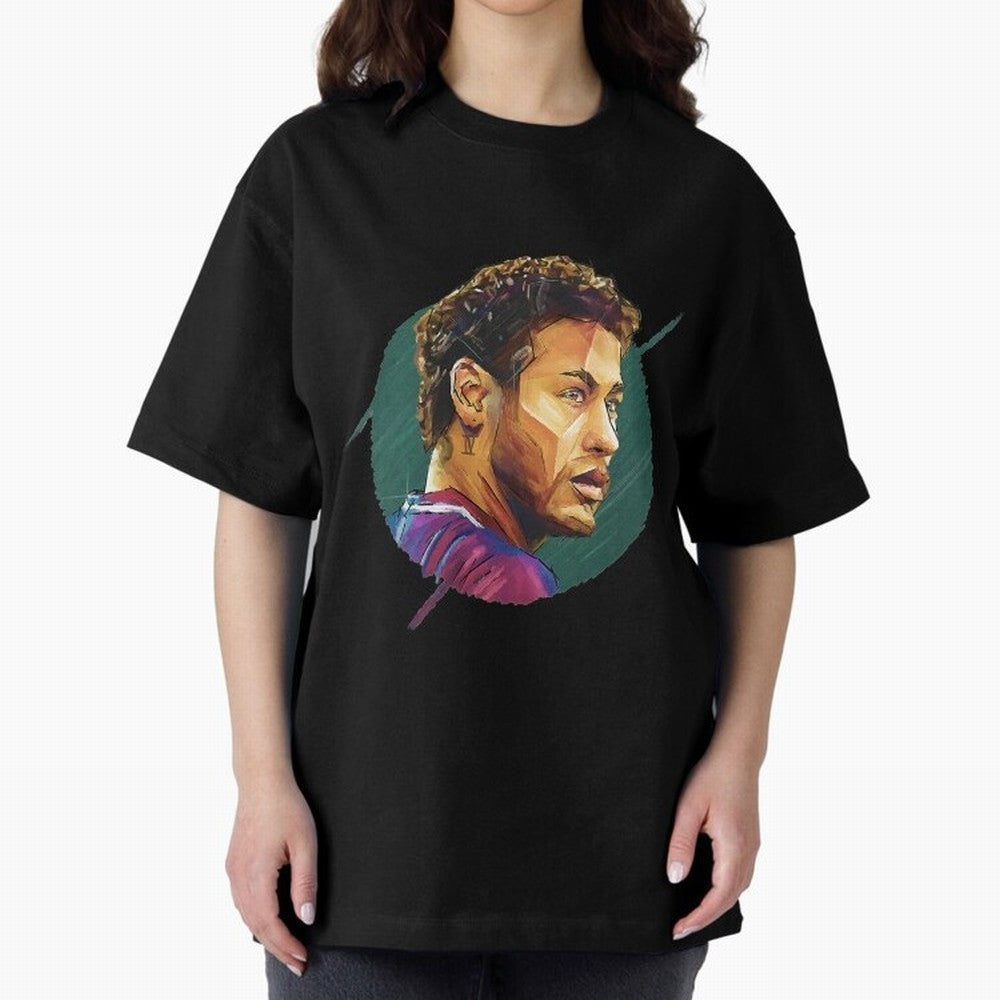 Geometric Neymar Classic T-Shirt Show Support during Match Day Hype around FIFA World Cup 2026, Haaland and Mbappe, France, Football Passion, Legendary Performances, Festival Vibes and Supporter Community; Perfect for People Who Love Argentina,