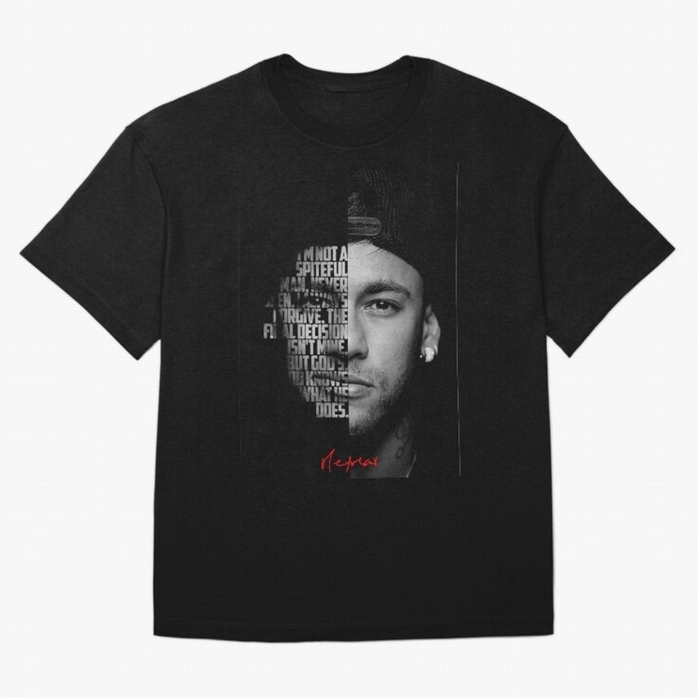 Black and white Neymar Jr quote. Classic T-Shirt Represent Fans Who Live for FIFA World Cup 2026 USA Canada Mexico for Fans of Neymar, Haaland and Cristiano Ronaldo and Germany, Bringing Global Supporter Spirit, Legendary Goals, National Colors and