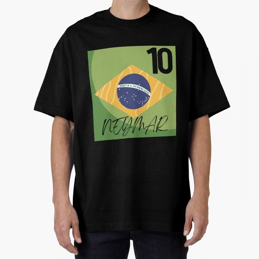 NEYMAR 10 Classic T-Shirt Celebrate the Magic of Global Football Passion for FIFA World Cup 2026, Filled with Messi, CR7 and Mbappe, France and Portugal, Retro Football Energy, Iconic Rivalries, Trophy Chase Drama and Stadium Atmosphere; Great for
