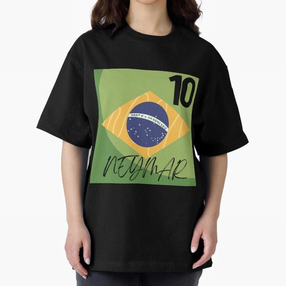 NEYMAR 10 Classic T-Shirt Celebrate the Magic of Global Football Passion for FIFA World Cup 2026, Filled with Messi, CR7 and Mbappe, France and Portugal, Retro Football Energy, Iconic Rivalries, Trophy Chase Drama and Stadium Atmosphere; Great for