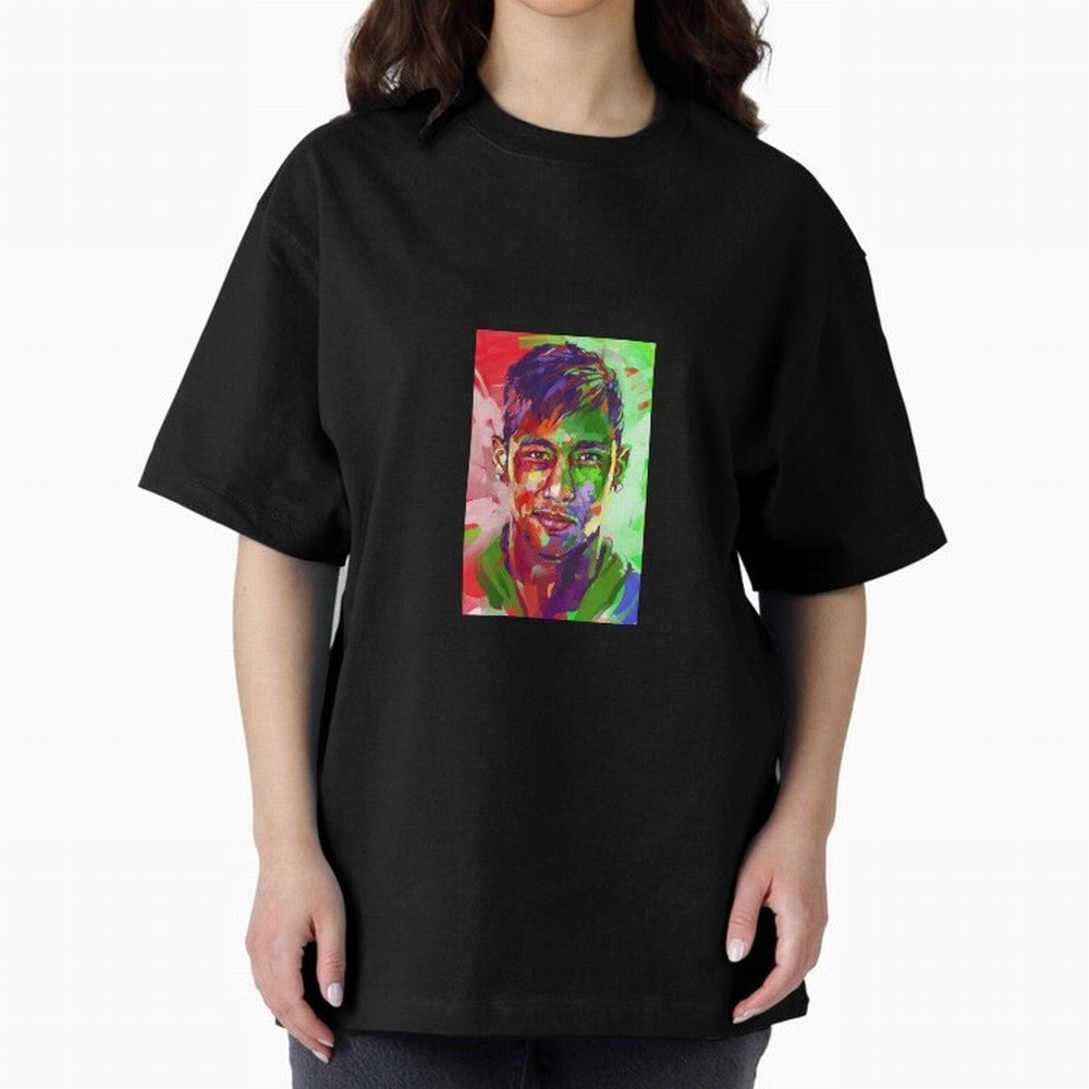 Neymar JR Oversized T-Shirt Bring Match Day Fire to FIFA World Cup 2026 USA Canada Mexico for Fans of CR7 and England, France and Netherlands, Bringing Football Passion, Legendary Performances, Festival Vibes and Supporter Community; Built for