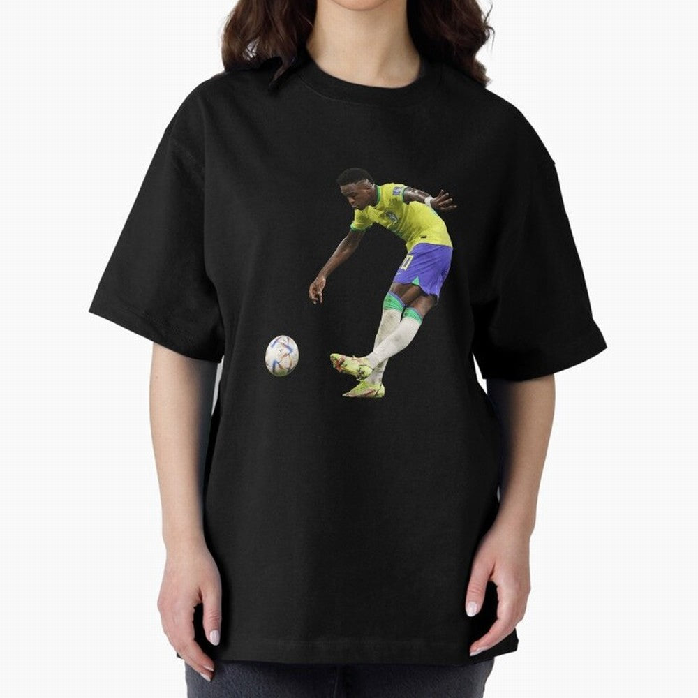 Vinicius Junior rabona Classic T-Shirt Make Game Day About Global Football Passion for FIFA World Cup 2026 USA Canada Mexico, Highlighting CR7 and Messi, Argentina, Champion Mindset, Group Stage Buzz, Knockout Tension and Passionate Fan Culture;