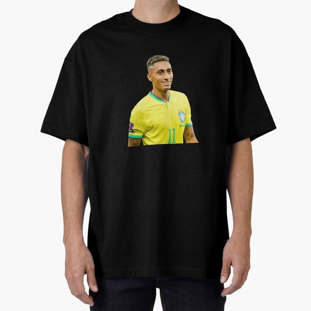 Raphinha Classic T-Shirt Follow the Final Road of Global Football Passion for FIFA World Cup 2026, Highlighting Mbappe and Neymar, France, Football Festival Excitement, Trophy Ambitions, Country Rivalries and Star Player Buzz; Great for Supporters