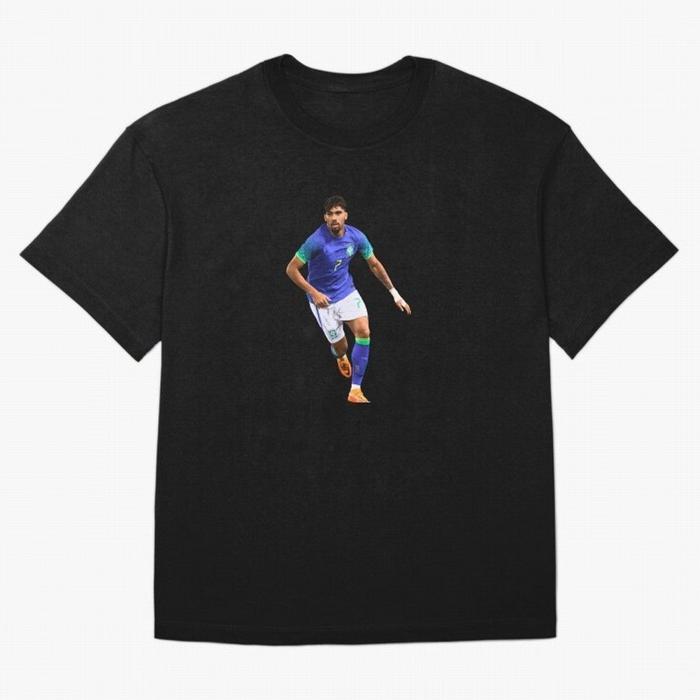 Lucas Paqueta Classic T-Shirt Support Iconic Players in Global Football Passion for FIFA World Cup 2026 Group Stage, Celebrating Mbappe and Neymar, Germany, Tournament Hype, Historic Matchups, Family Viewing Parties and Global Sports Pride; Made