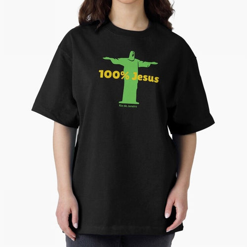 100% Jesus Christ the Redeemer Christian Brazilian Classic T-Shirt Bring Stadium Energy to FIFA World Cup 2026 for Fans of Messi, CR7 and Mbappe and England, France and Netherlands, Bringing Goal Celebration Energy, Supporter Heritage, Football
