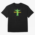 100% Jesus Christ the Redeemer Christian Brazilian Classic T-Shirt Bring Stadium Energy to FIFA World Cup 2026 for Fans of Messi, CR7 and Mbappe and England, France and Netherlands, Bringing Goal Celebration Energy, Supporter Heritage, Football