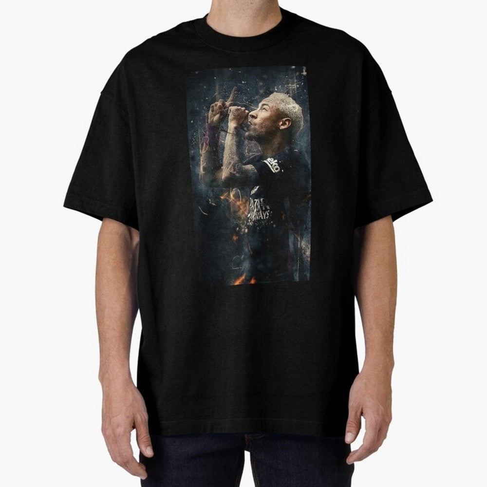 Neymar Junior - Design #o22 Oversized T-Shirt Support Match Day Hype around FIFA World Cup 2026 Group Stage, Messi, CR7 and Mbappe, Netherlands, Classic Soccer Heritage, Championship Pressure, Fan Loyalty and International Pride; Perfect for Fans,