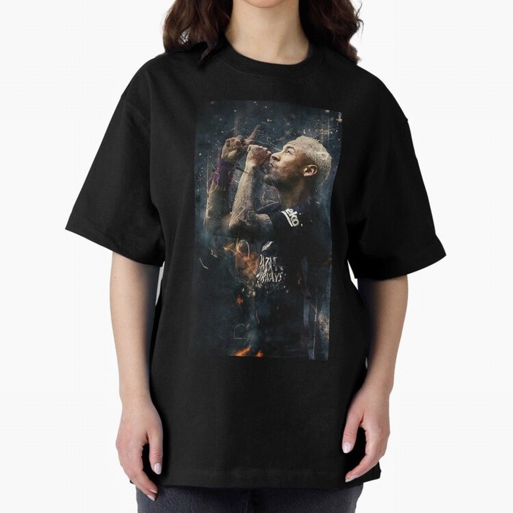 Neymar Junior - Design #o22 Oversized T-Shirt Support Match Day Hype around FIFA World Cup 2026 Group Stage, Messi, CR7 and Mbappe, Netherlands, Classic Soccer Heritage, Championship Pressure, Fan Loyalty and International Pride; Perfect for Fans,