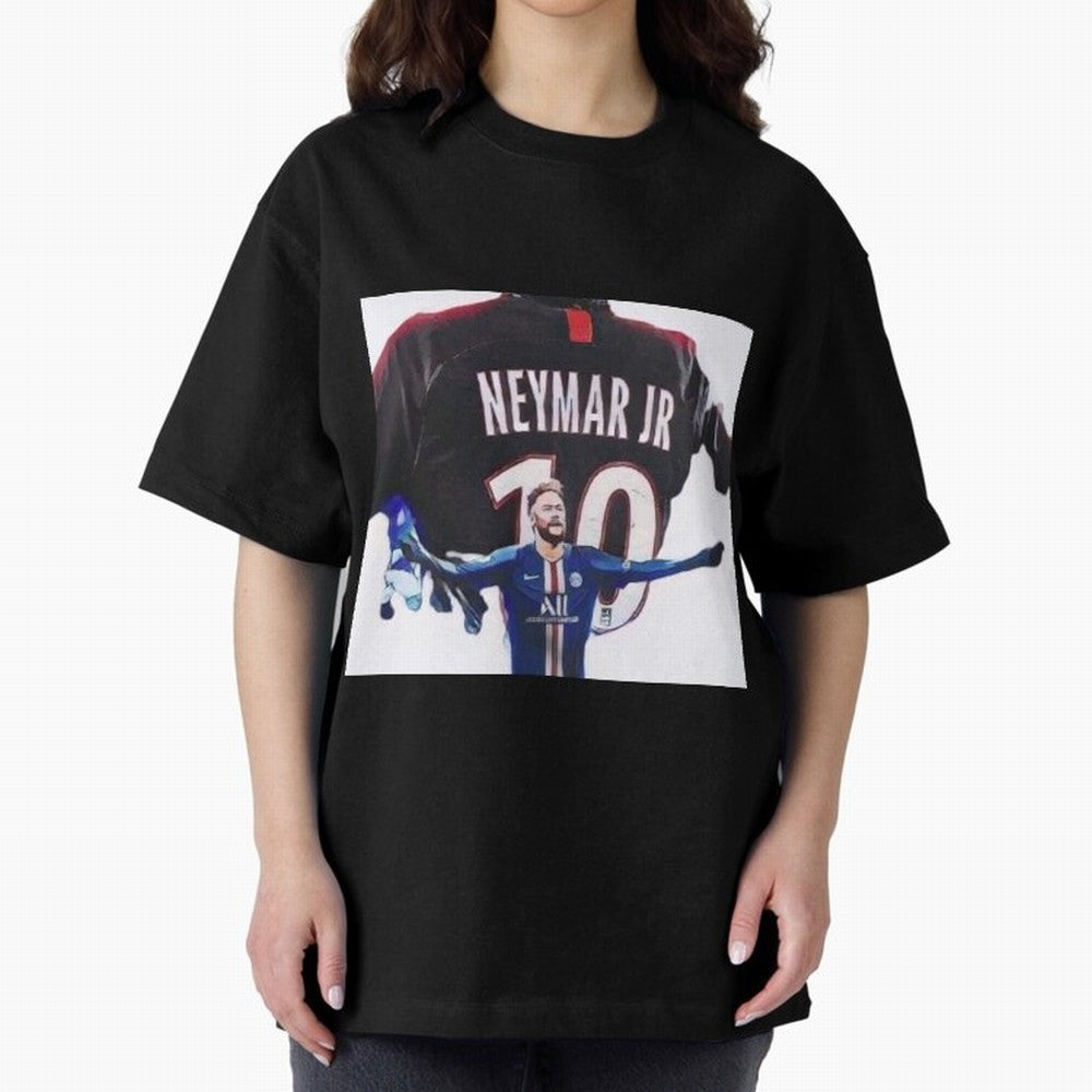 Neymar art - Neymar illustration T Shirt Classic T-Shirt Live the Energy of Match Day Hype around FIFA World Cup 2026, Mbappe, France, Global Supporter Spirit, Legendary Goals, National Colors and Tournament Celebration; Great for Watch Parties,
