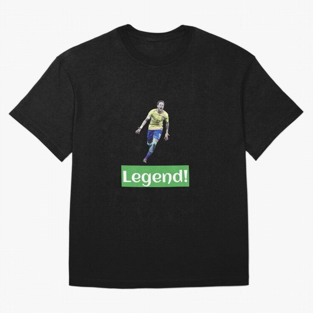 neymar art - neymar illustration T Shirt Oversized T-Shirt Celebrate Golden Goal Energy in FIFA World Cup 2026 for Fans of Messi, CR7 and Mbappe and Spain and Netherlands, Bringing Match Day Excitement, Supporter Culture, Golden Goals and Global