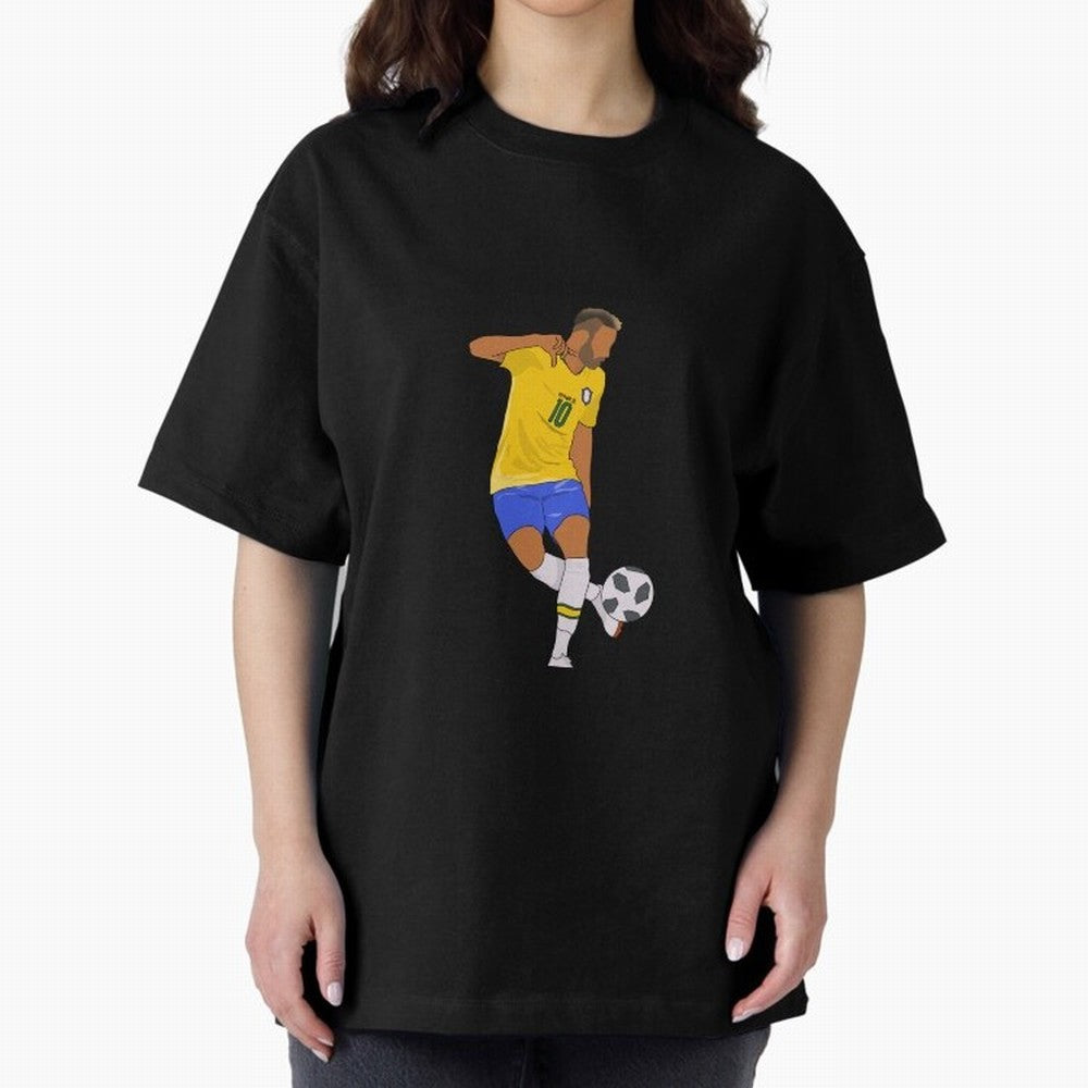 Neymar Jr. Classic T-Shirt Celebrate Football Heritage in Global Football Passion for FIFA World Cup 2026 USA Canada Mexico, Inspired by Neymar, England and Germany, Classic Soccer Heritage, Championship Pressure, Fan Loyalty and International