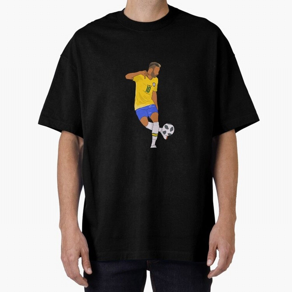Neymar Jr. Classic T-Shirt Celebrate Football Heritage in Global Football Passion for FIFA World Cup 2026 USA Canada Mexico, Inspired by Neymar, England and Germany, Classic Soccer Heritage, Championship Pressure, Fan Loyalty and International