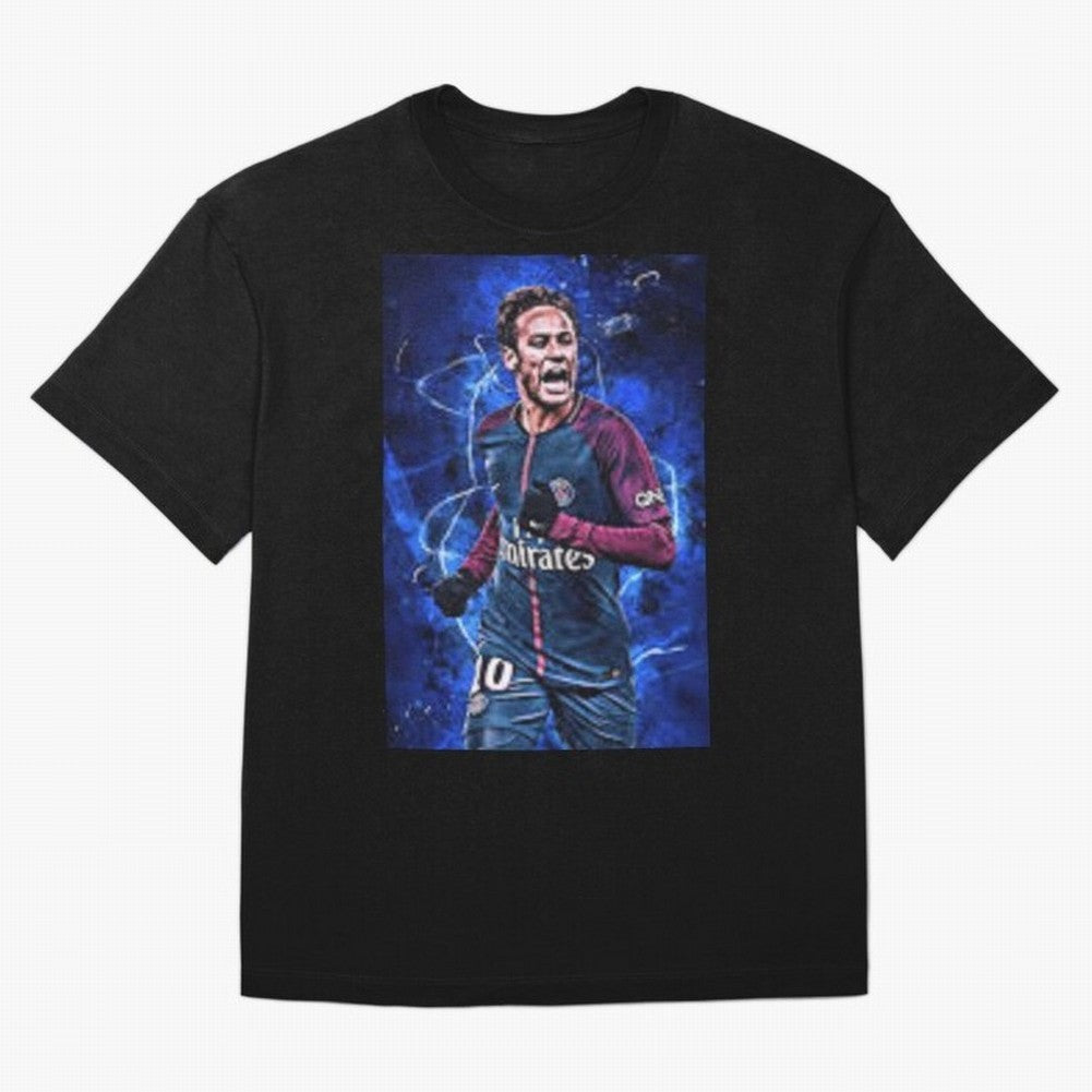 neymar jr art Oversized T-Shirt Celebrate Supporters United by FIFA World Cup 2026 Spirit, Connected to Germany, Haaland, Global Supporter Spirit, Legendary Goals, National Colors and Tournament Celebration; Ideal for Fans Who Follow Messi,