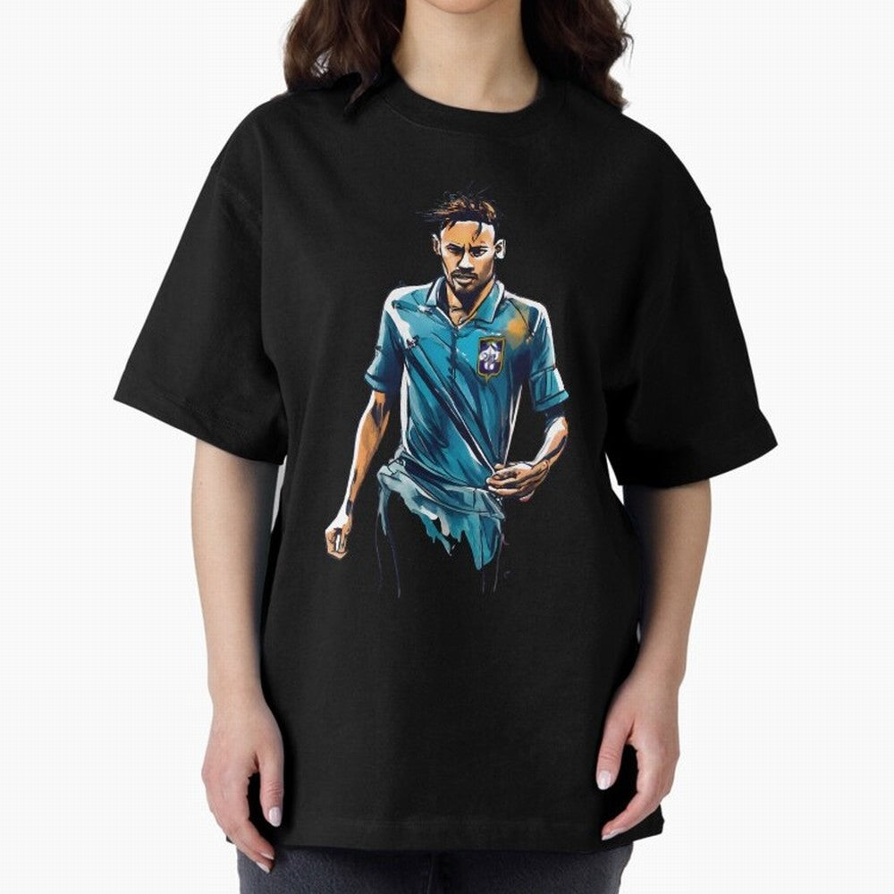 Neymar Jr watercolor drawing Classic T-Shirt Elevate FIFA World Cup 2026 USA Canada Mexico with Mbappe and Neymar, Portugal, Spain and Germany Energy, Game Day Rituals, Football Legends, Country Pride and the Road to the Final; Created for Match