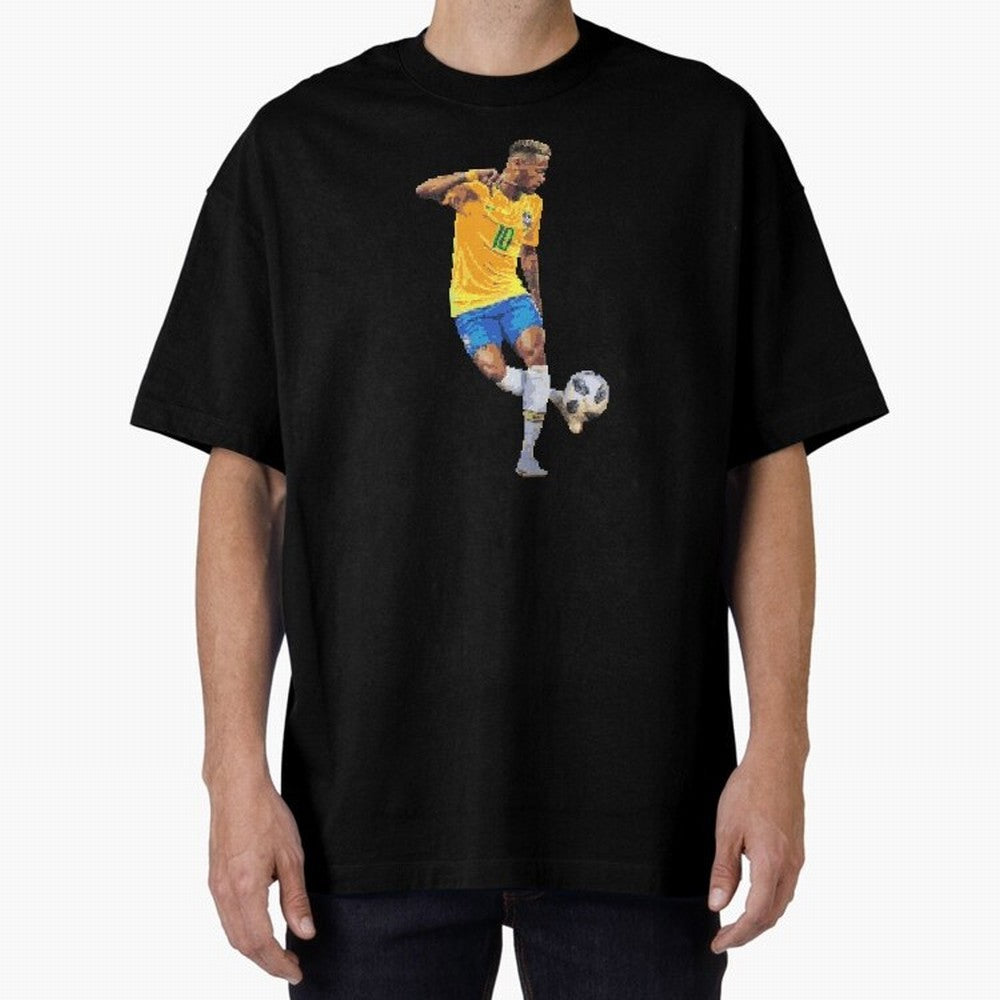 Neymar Jr Classic T-Shirt Feel the Roar of the FIFA World Cup 2026 Journey through Messi, Neymar and Mbappe Highlights, France Pride, Soccer Culture, Superstar Moments, National Team Dreams and Competitive Fire; Great for Supporters Who Love