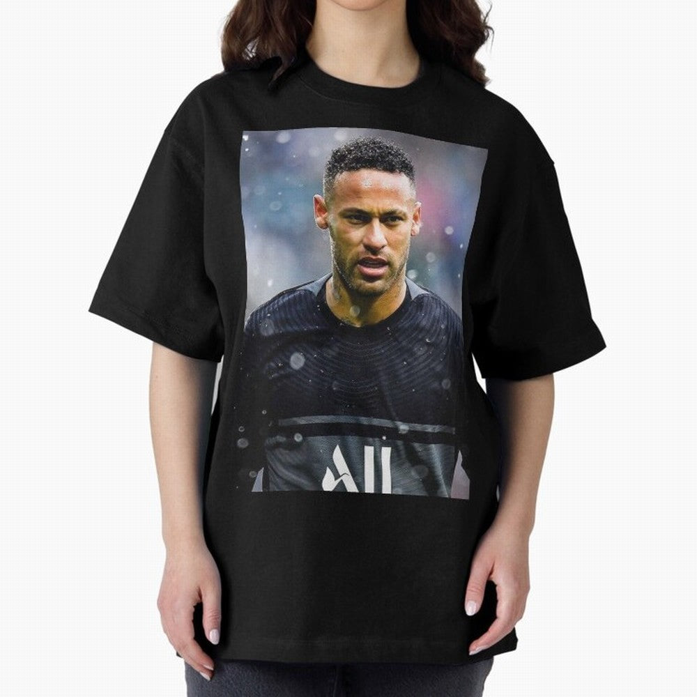Neymar Jr Wallpaper Classic T-Shirt Stand with Global Football Passion for FIFA World Cup 2026, Capturing Cristiano Ronaldo, Portugal, Spain and Germany, Fan Favorite Moments, National Team Passion, Big Match Drama and Soccer History; Built for